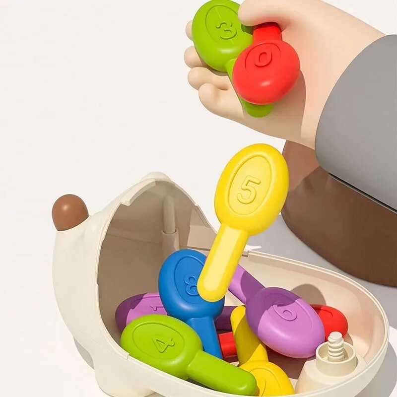 AliExpress Montessori Baby Hedgehog Toys Concentration Training Education Toys Fine Motor Sensory Educational Toy for Kids Birthday Gifts, view 4