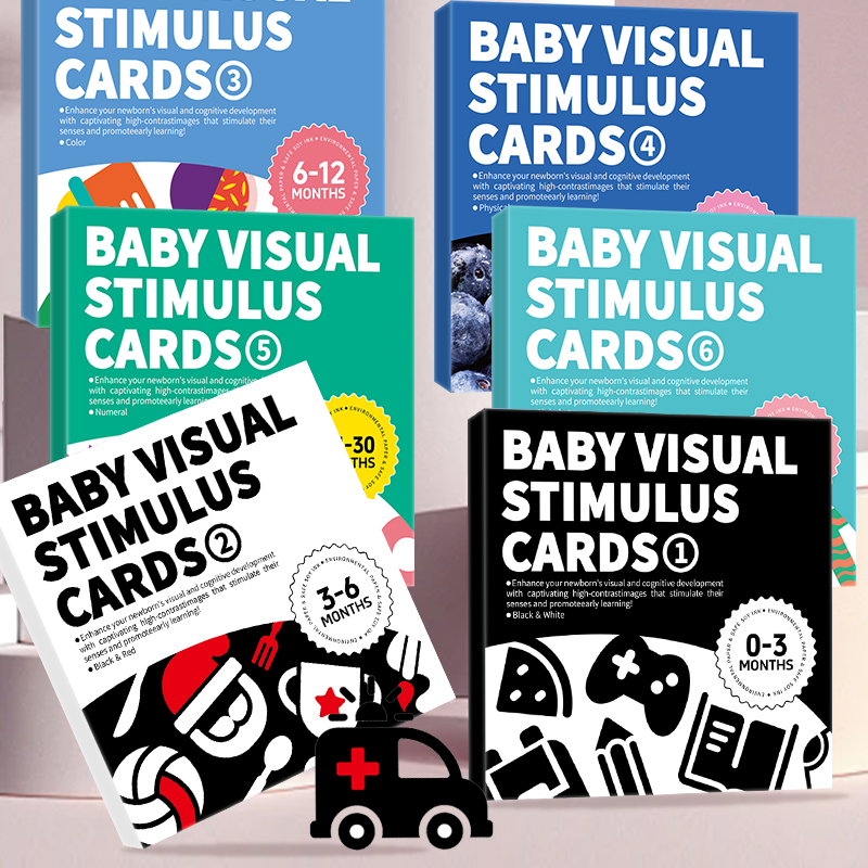 AliExpress Montessori Baby Visual Stimulation Flash Cards High Contrast Cognition Toy Infant Gift for Children's Early Learning, view 3