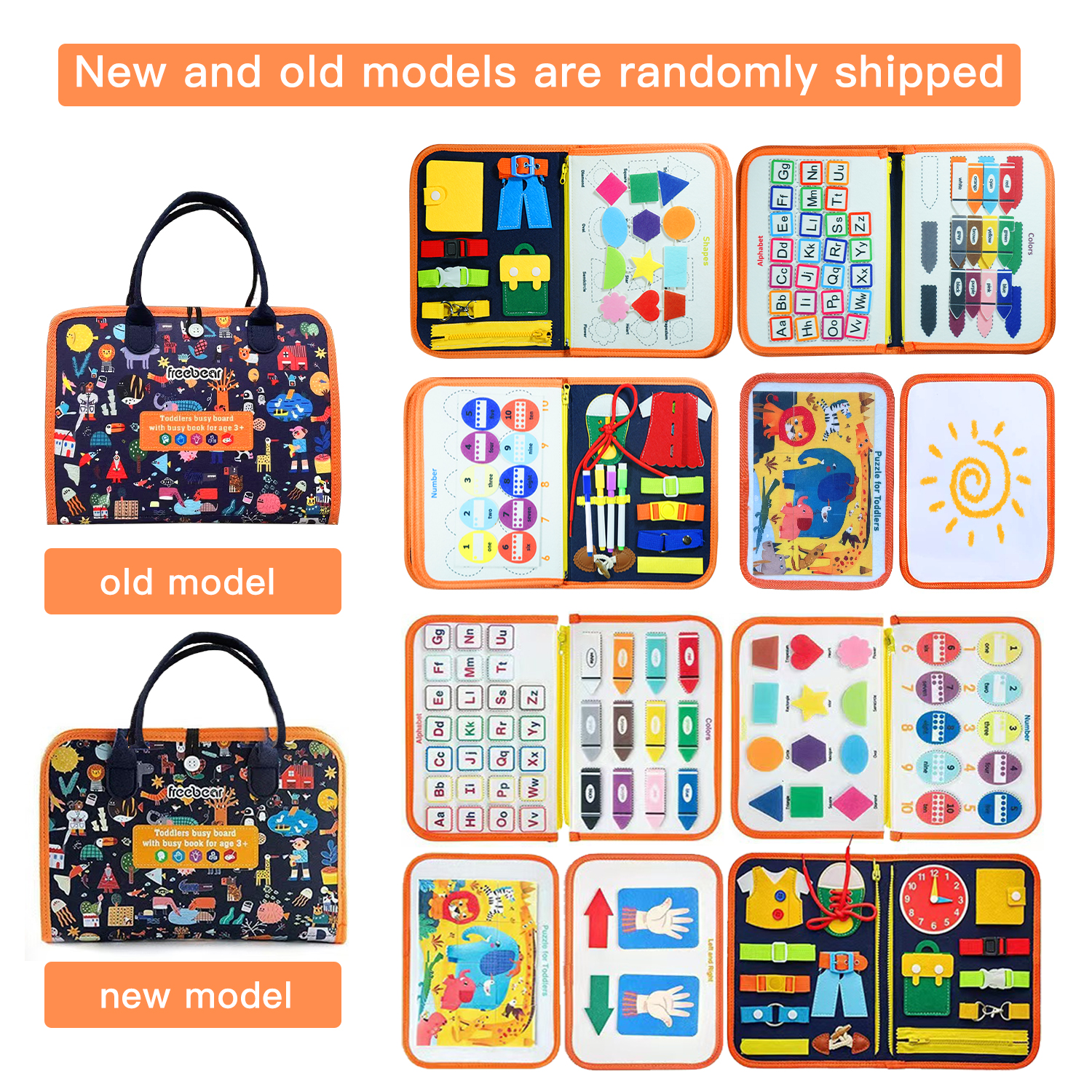 AliExpress Montessori Busy Board for Ages 3-6 - Sensory Educational Toy for Early Learning & Fine Motor Skills Development, view 6