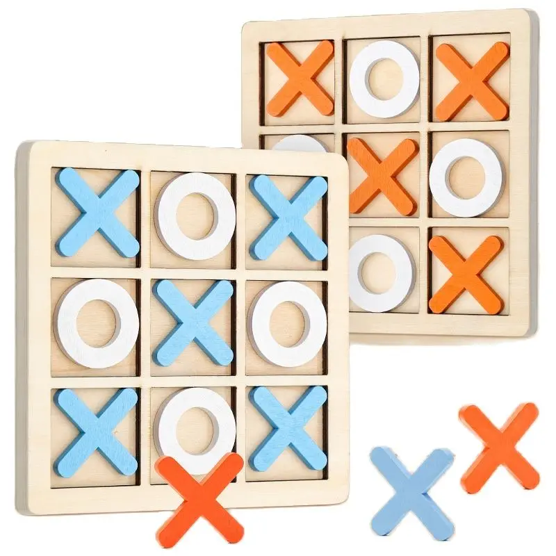 AliExpress Montessori Play Game Wooden Toy Mini Chess Interaction Puzzle Training Brain Learing Early Educational Toys For Children Kids