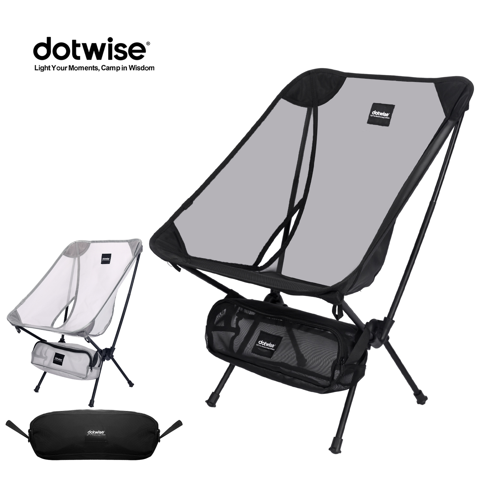 AliExpress Folding Mesh Moon Chair for Camping