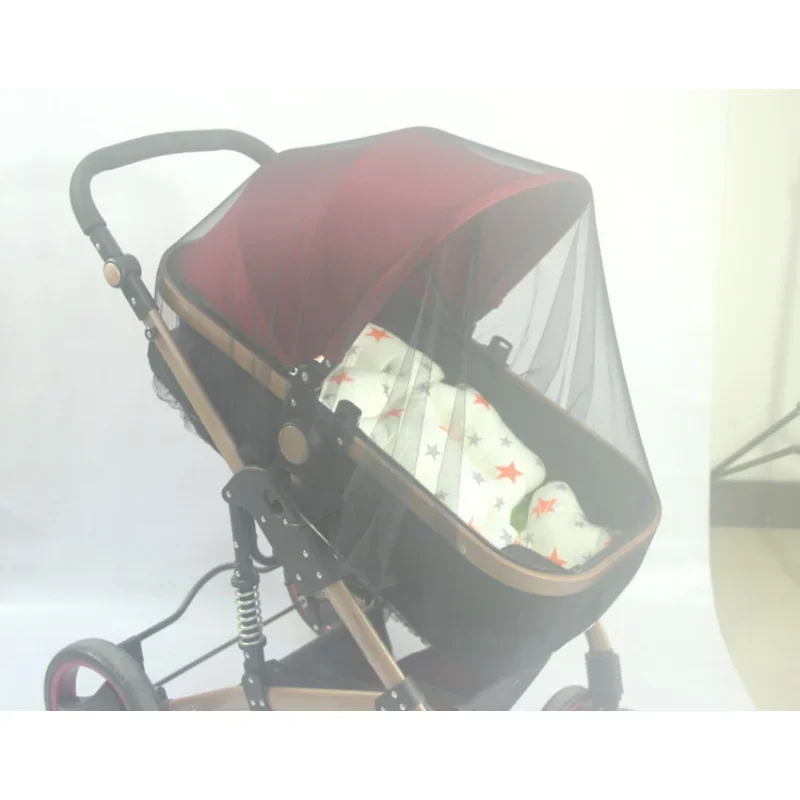 AliExpress Mosquito Net For Baby Stroller Summer Pram Insect Shield Net Infants Pushchair Cart Safe Protection Mesh Pram Accessories, view 6