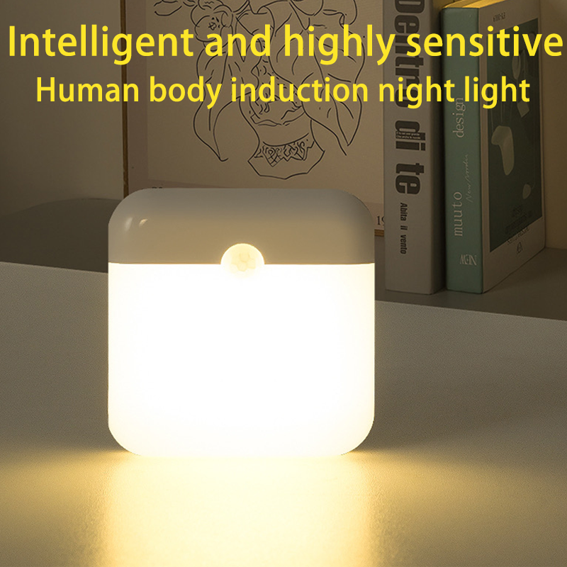 AliExpress USB-C Rechargeable Square Motion Sensor Night Light