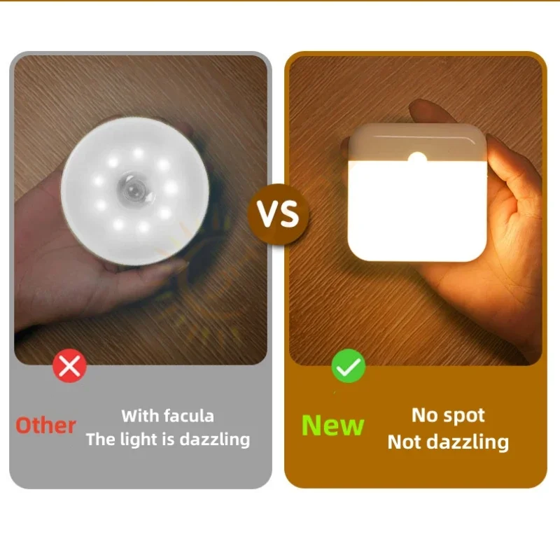 AliExpress USB-Rechargeable Motion-Sensor Night Light, view 2