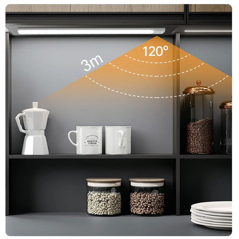 AliExpress Rechargeable Motion-Sensor Under-Cabinet Night Light, view 2