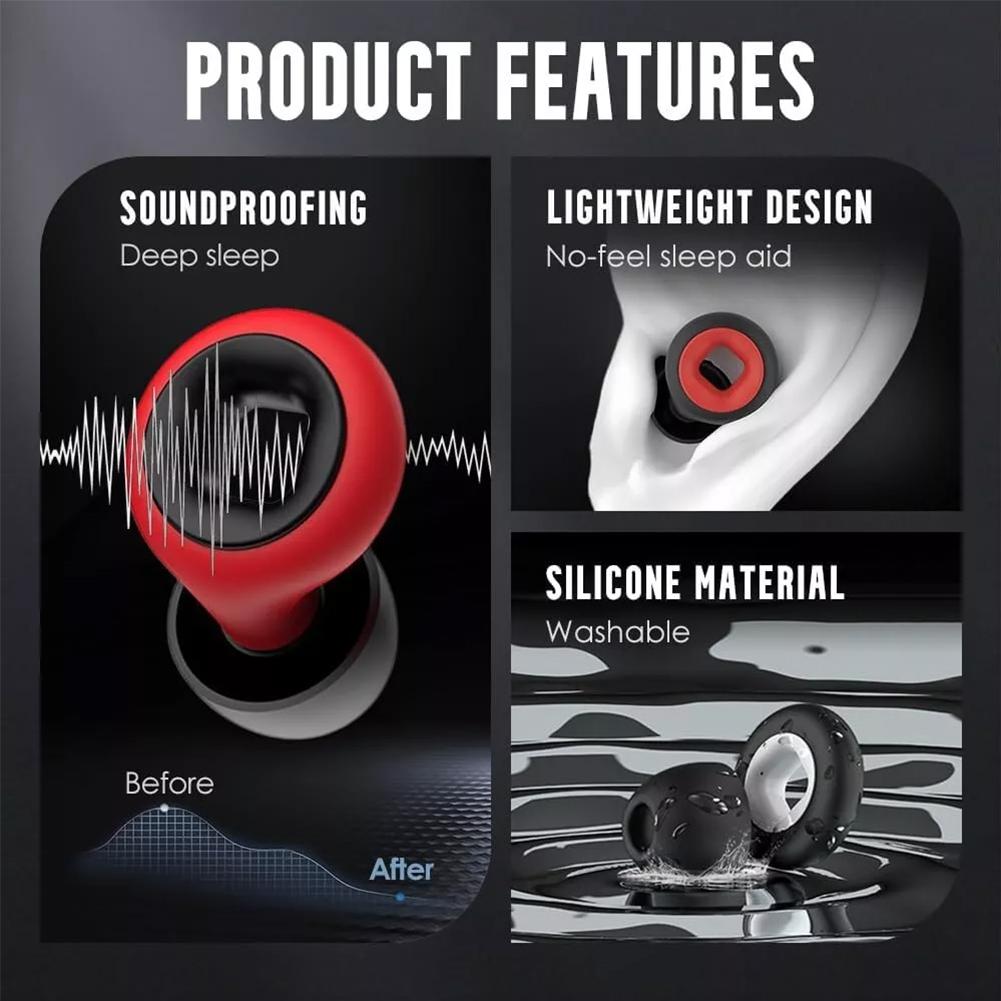AliExpress Dual-Ring Noise-Reducing Soft Earplugs, view 2