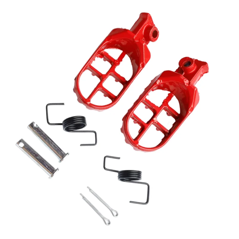 AliExpress Motorcycle Foot Pegs Rests Footpegs for Yamaha PW50 80 TW200 for XR50R CRF50 CRF70 CRF80 CRF100F Motorbike Chinese Dirt Pit Bike, view 2