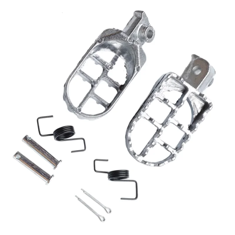 AliExpress Motorcycle Foot Pegs Rests Footpegs for Yamaha PW50 80 TW200 for XR50R CRF50 CRF70 CRF80 CRF100F Motorbike Chinese Dirt Pit Bike, view 4