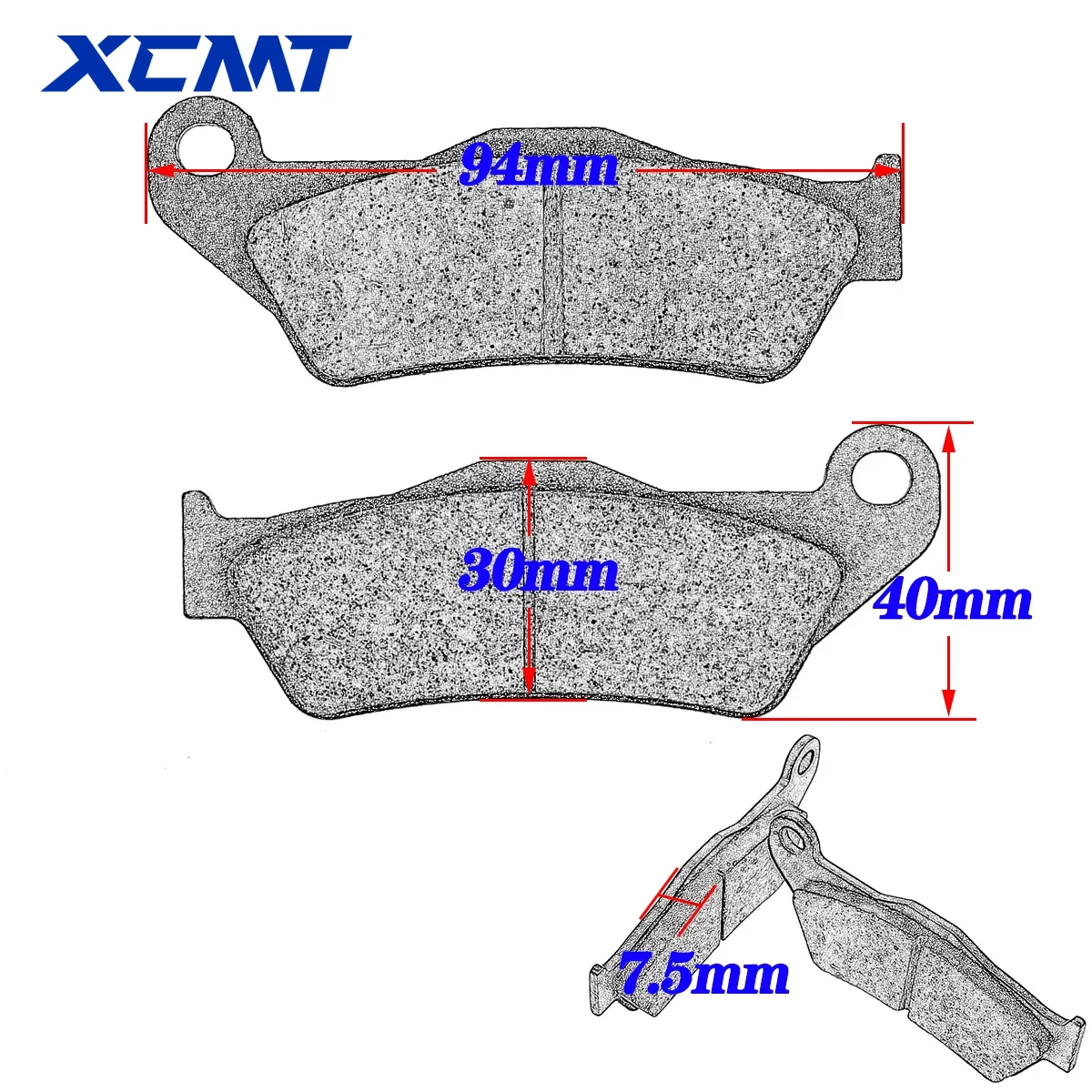 AliExpress Motorcycle Front and Rear Brake Pads For KTM SX XC XCW SXF EXC 250 300 TPI 2020 125 150 200 350 450 EXCF XCRW 400 500 525 530, view 4