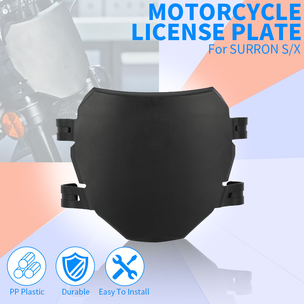 AliExpress Motorcycles Accessories Number Plate License Registration Plate For Surron Light Bee For Talaria MX3 MX4 Stark Varg E-Bike