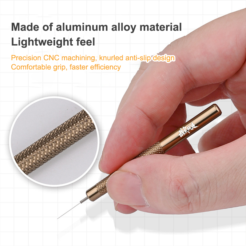 AliExpress MS107 Metal Precision Glue Dispenser For Gundam Scale Model Building Tools CA Glue Applicator Military Hobby DIY Craft Too, view 3