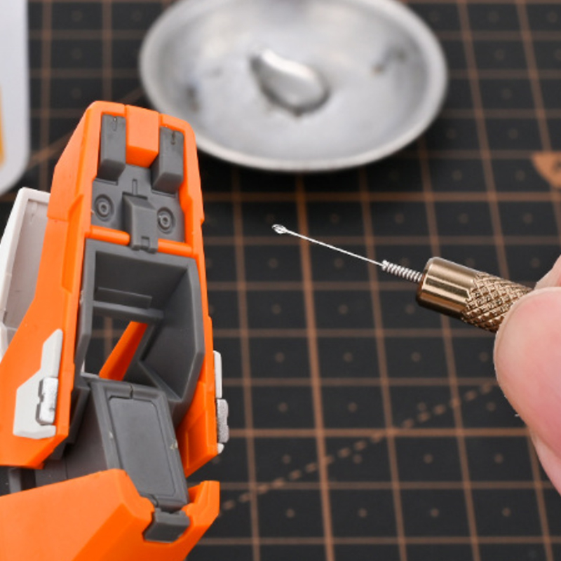AliExpress MS107 Metal Precision Glue Dispenser For Gundam Scale Model Building Tools CA Glue Applicator Military Hobby DIY Craft Too, view 5