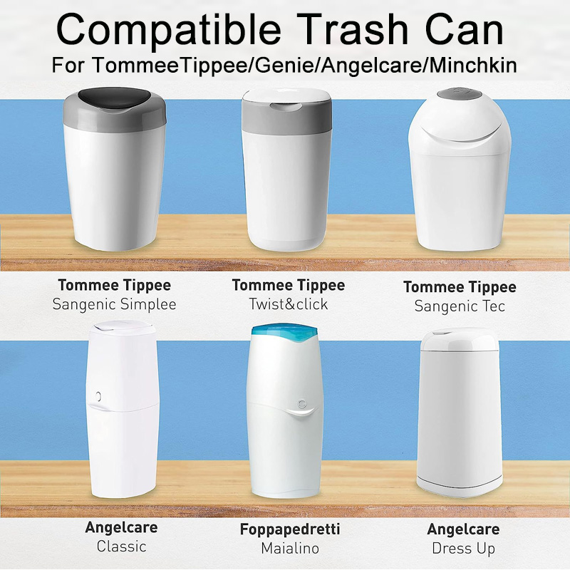 AliExpress Multi-Colour Diaper Pails Refills For Tommee Tippee Sangenic Simplee or Twist&click For Angelcare For Genie For Munchkin Pails, view 5