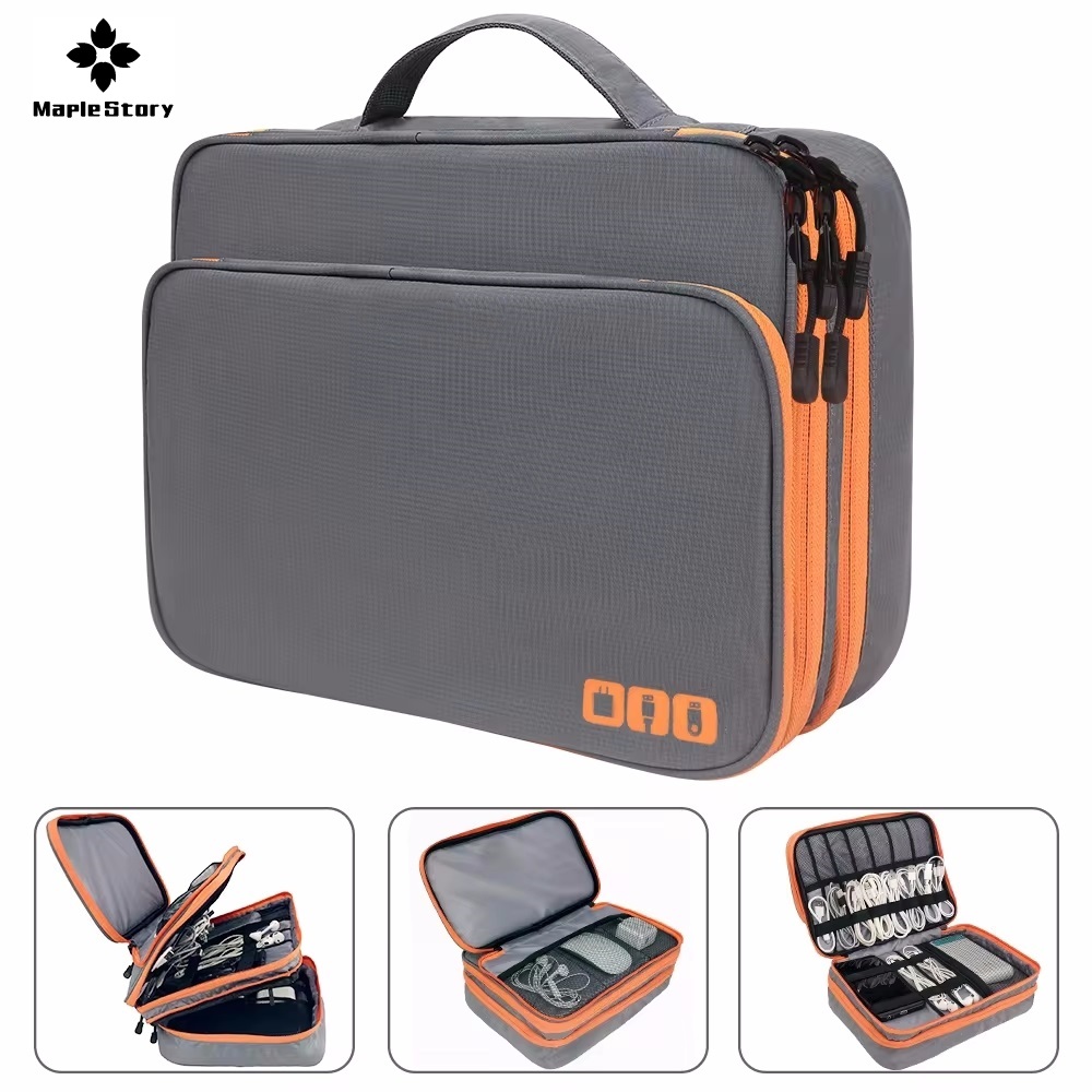 AliExpress Multi-Layer Travel Cable Storage Organizer Bag