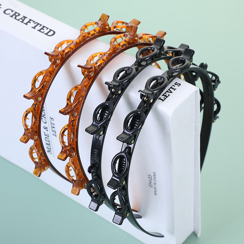 AliExpress Multi-Layer Braided Headband and Hair Clip, view 2
