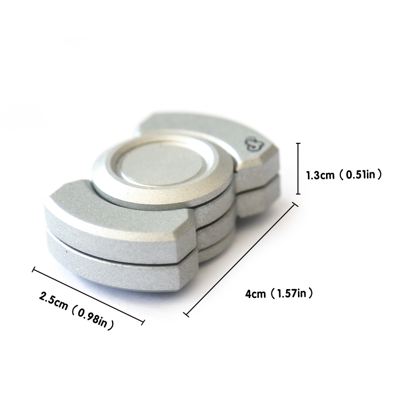 AliExpress Multi-Mode Magnetic Fidget Spinner – EDC Slider Toy for Stress Relief, ADHD & Autism Focus, Office Desk Toy for Adults, view 6