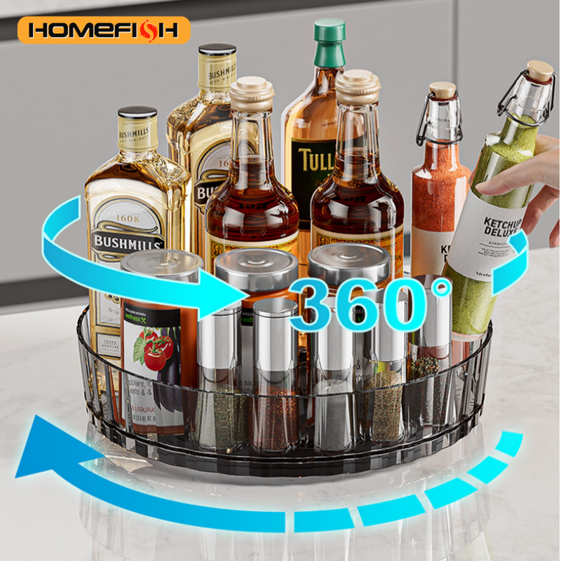 AliExpress Rotating Countertop Spice Rack Organizer, view 2