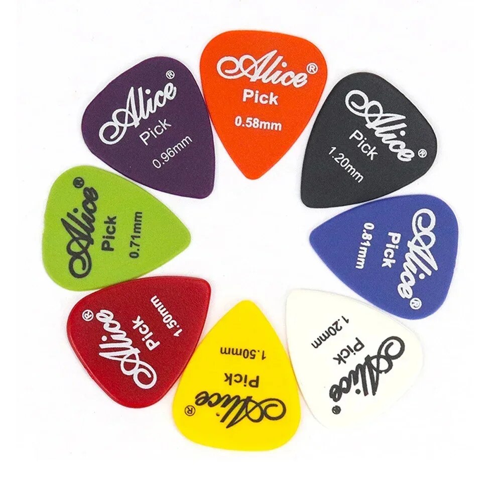 AliExpress Multicolor Guitar Picks 50/100 Pieces Mixed ABS Premium Plastic Guitar Picks for Acoustic Electric Guitars Bass Or Ukulele, view 4