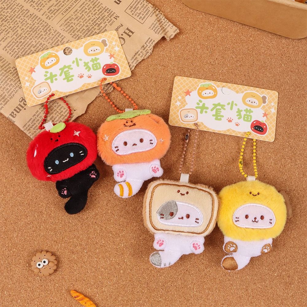 AliExpress Plush Cat Keychain Pendant