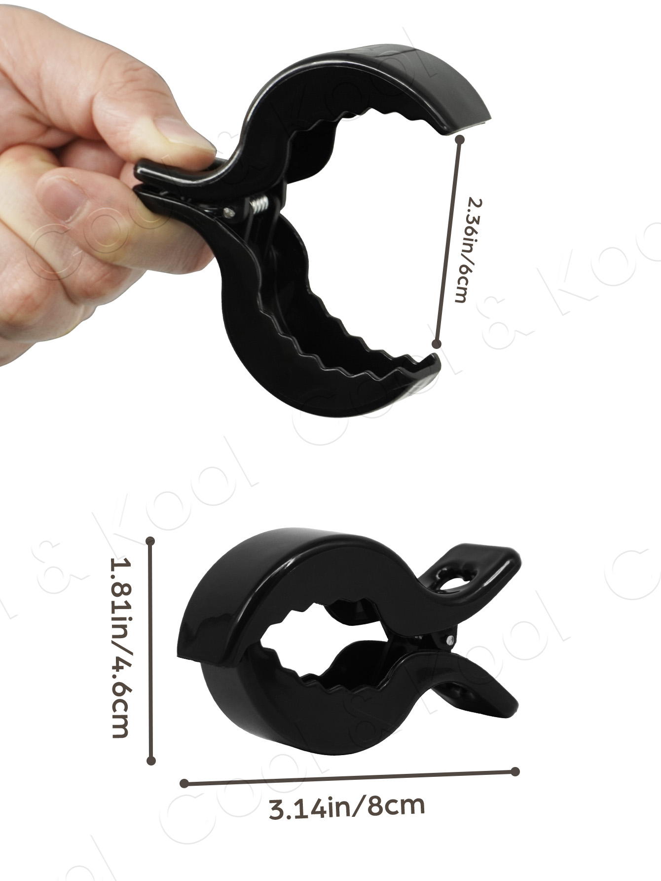 AliExpress Multicolor Universal Baby Stroller Clips, Anti-Drop Crocodile Clamps for Blankets and Accessories, view 2