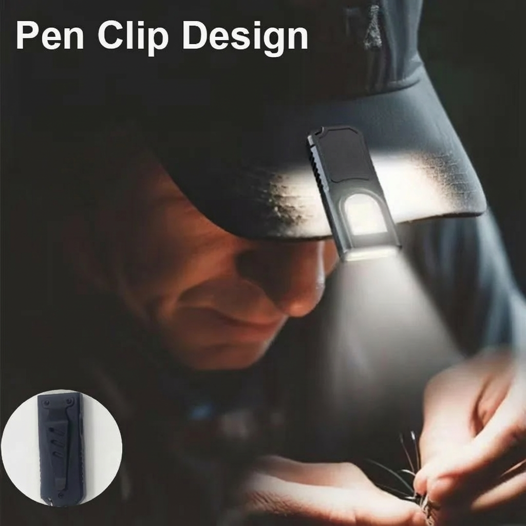 AliExpress Mini Keychain Flashlight with COB Work Light, view 3
