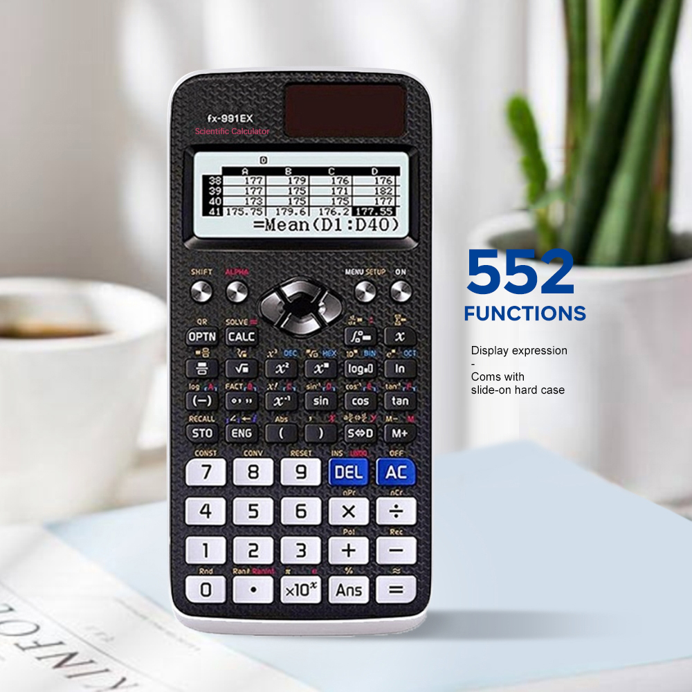 AliExpress Multifunctional science function calculator-552function Specially designed for student exams, economical packaging，High-End Appe