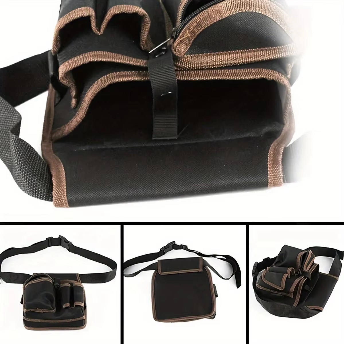 AliExpress Multi-Pocket Electrician Tool Belt Pouch, view 4