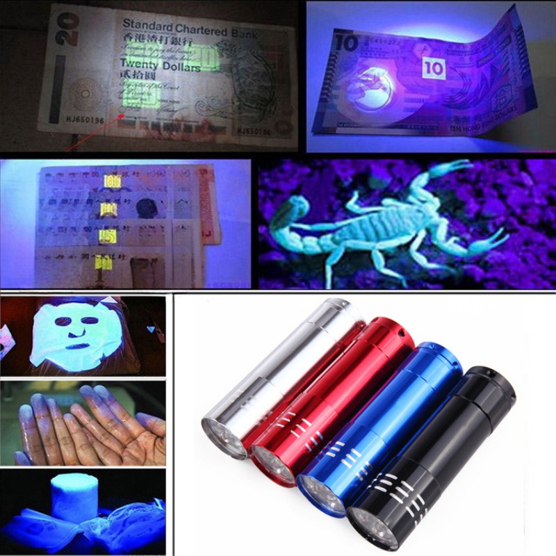 AliExpress Multifunctional UV Flashlight for Banknote Checking, view 2