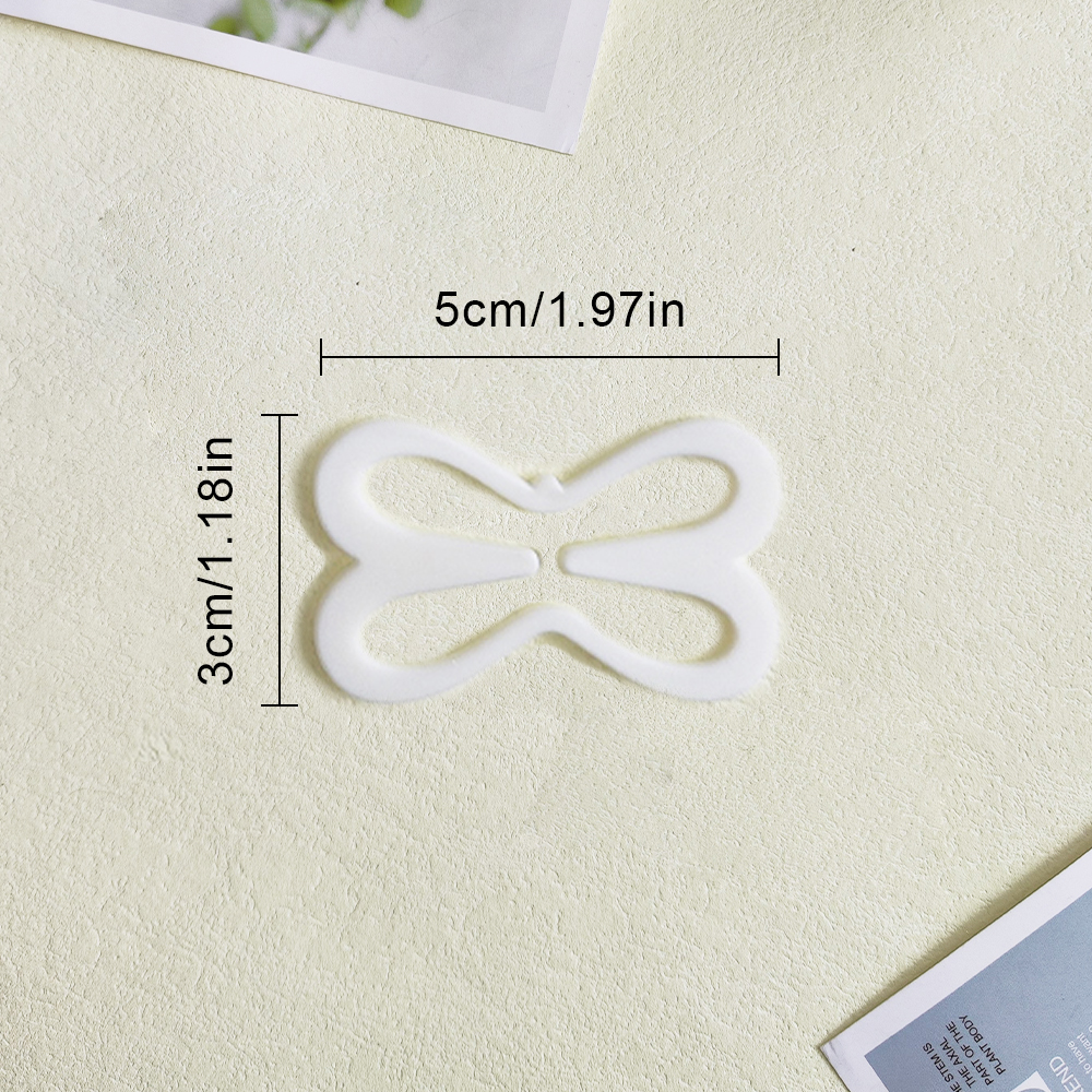 AliExpress Multiple dragonfly shaped invisible underwear anti slip buckles, cross shoulder strap buckles, bra invisible buckles, view 2