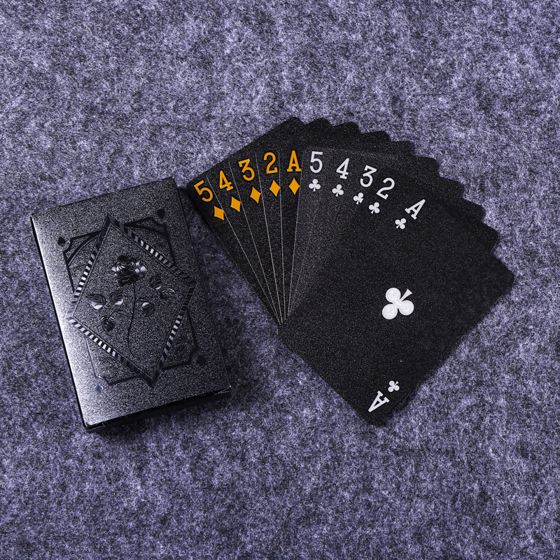 AliExpress Multiple styles Color Playing Card Game Card Group Waterproof Poker Suit Magic Dmagic Package Board Game Gift Collection
