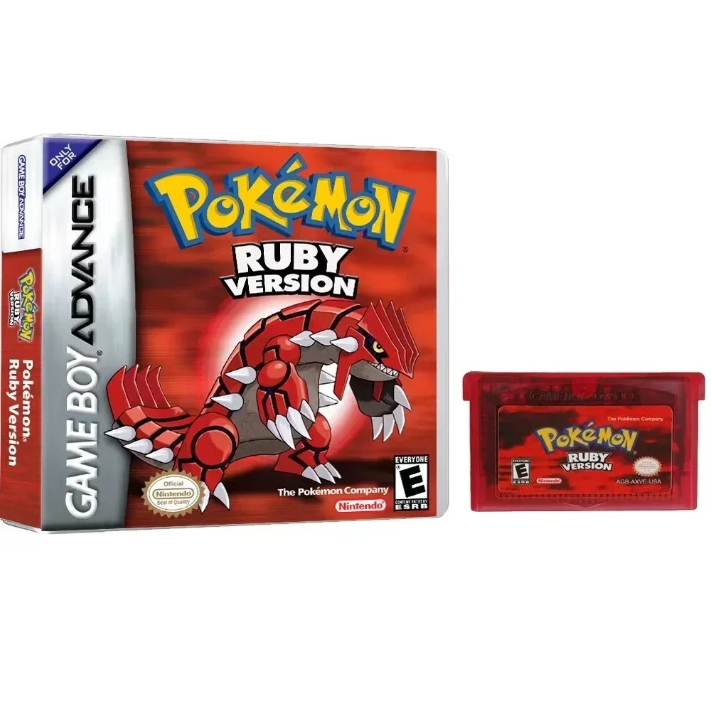 AliExpress Multiple versions of the American Pok é mon series GBA game box with 32-bit video game cartridges No manual available, view 4