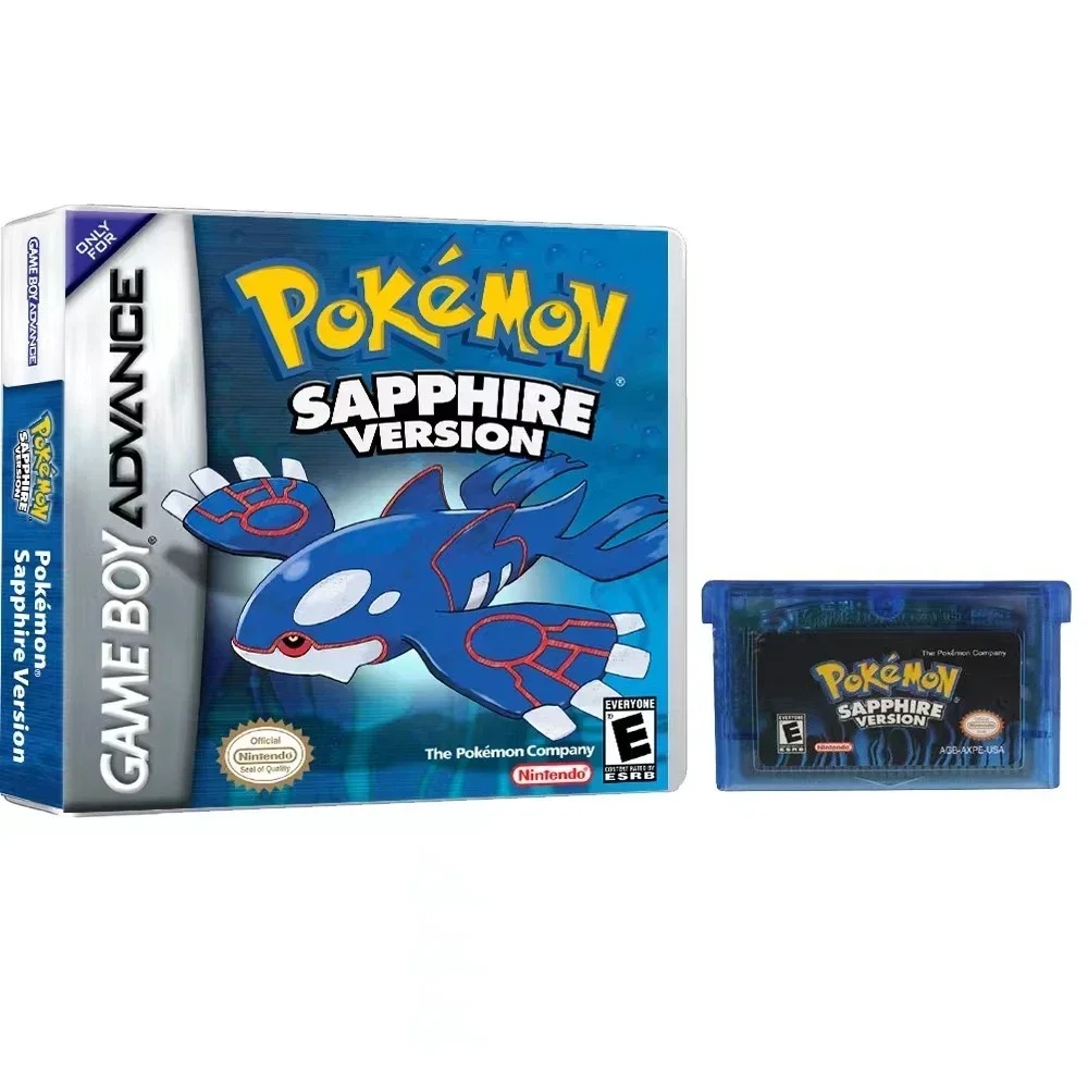 AliExpress Multiple versions of the American Pok é mon series GBA game box with 32-bit video game cartridges No manual available, view 2