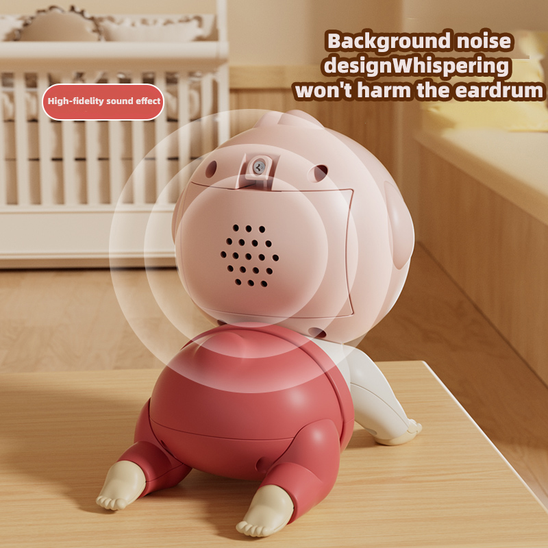 AliExpress Music Crawling doll baby Toy, 0-1 Year Old, Learning Crawling Guidance and Head-Lifting Training soothing Toy, Children's Day Gi, view 5