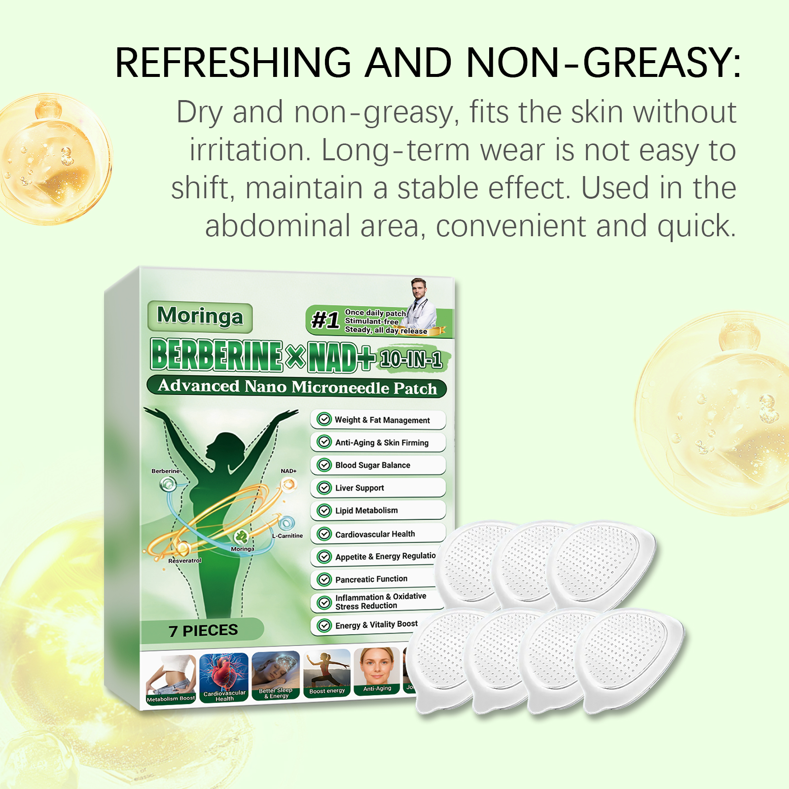 AliExpress NAD+ 10-in-1 Nano Microneedle Skin Patch, view 5