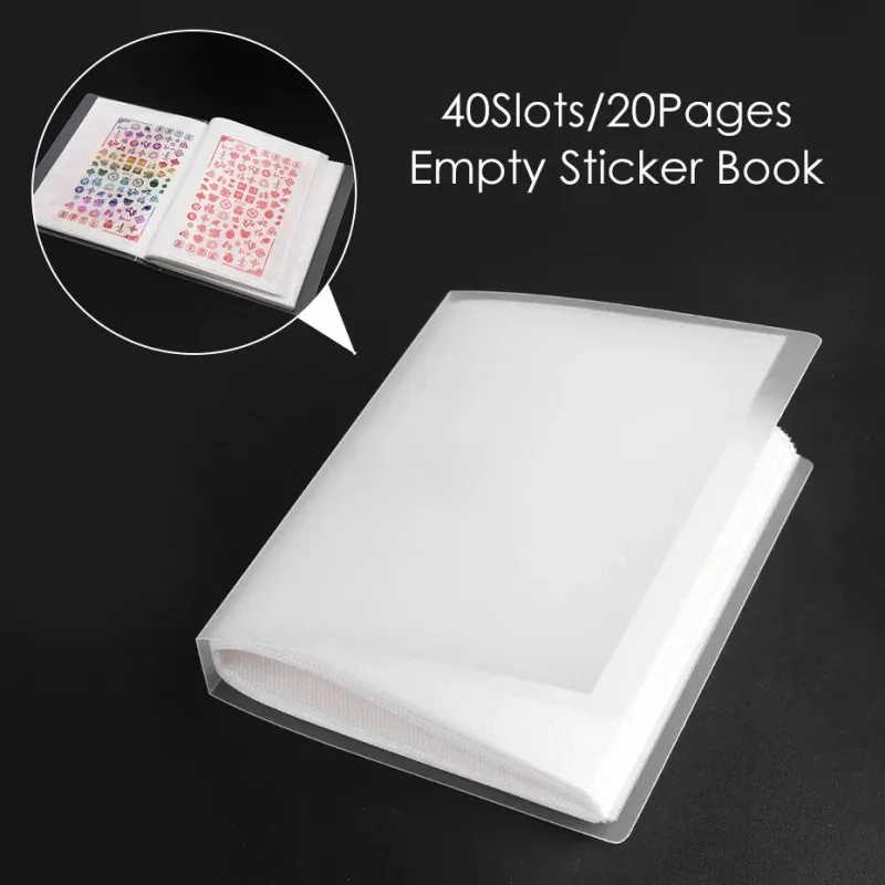 AliExpress Large-Capacity Nail Sticker Storage Album, view 2