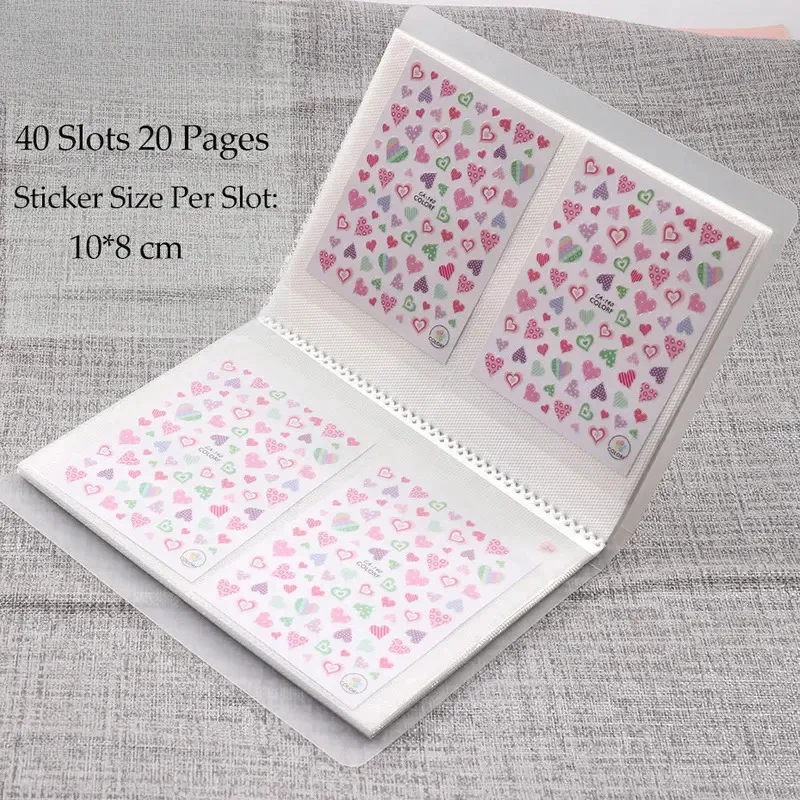 AliExpress Large-Capacity Nail Sticker Storage Album, view 6