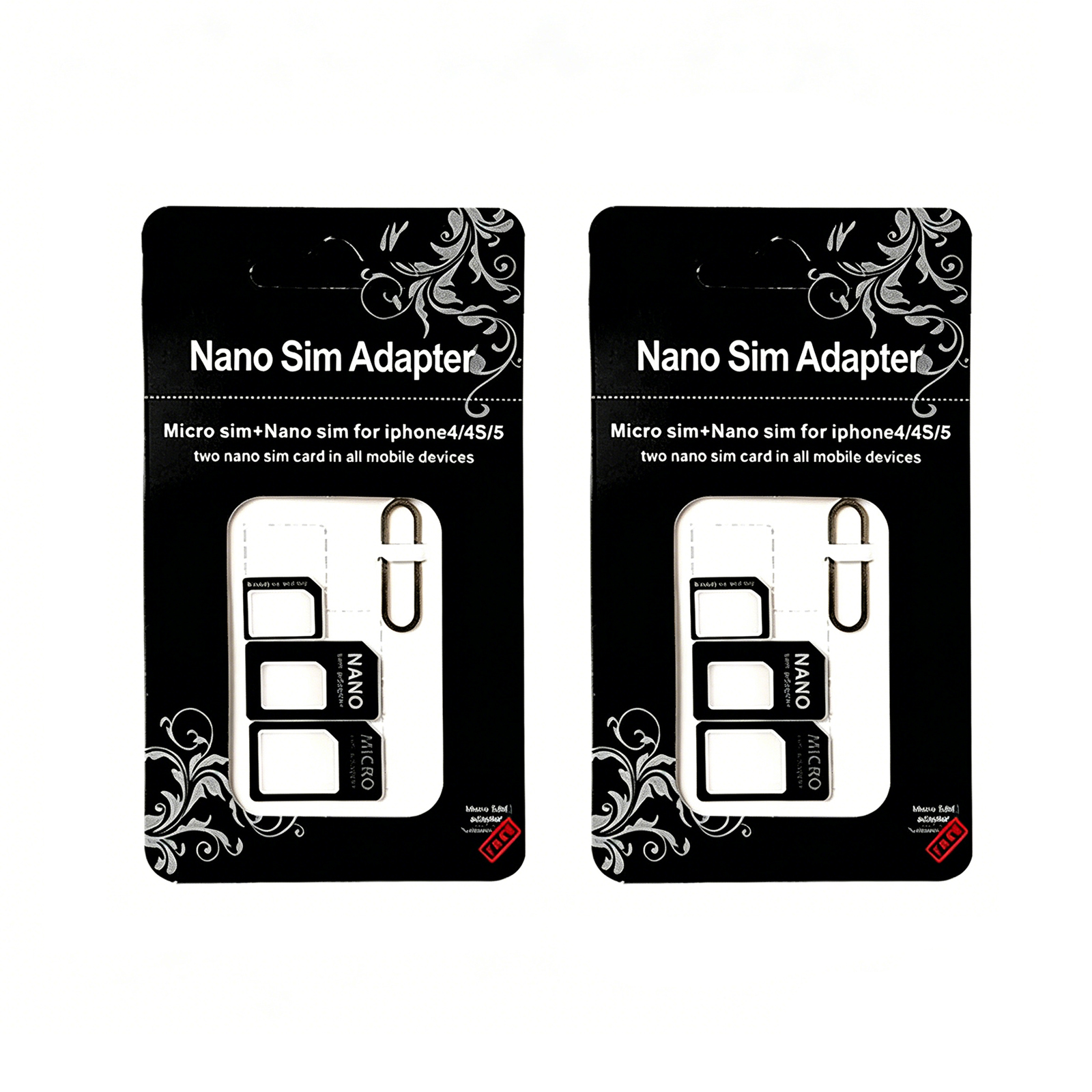 AliExpress NanoSIM Card to Micro Standard Adapter Converter For Tablet Phone SIM Card Adapter Convert Universal Phones For Nano Sim 4 In 1