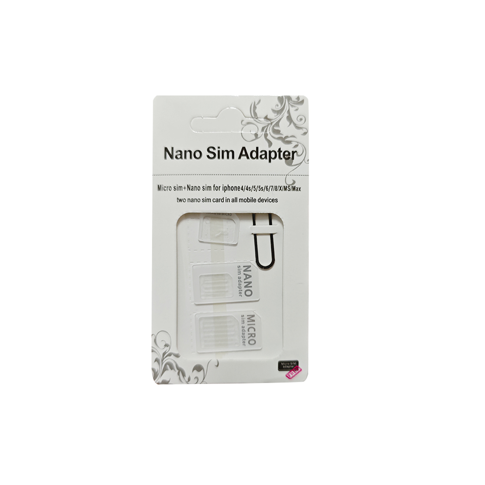 AliExpress NanoSIM Card to Micro Standard Adapter Converter For Tablet Phone SIM Card Adapter Convert Universal Phones For Nano Sim 4 In 1, view 5
