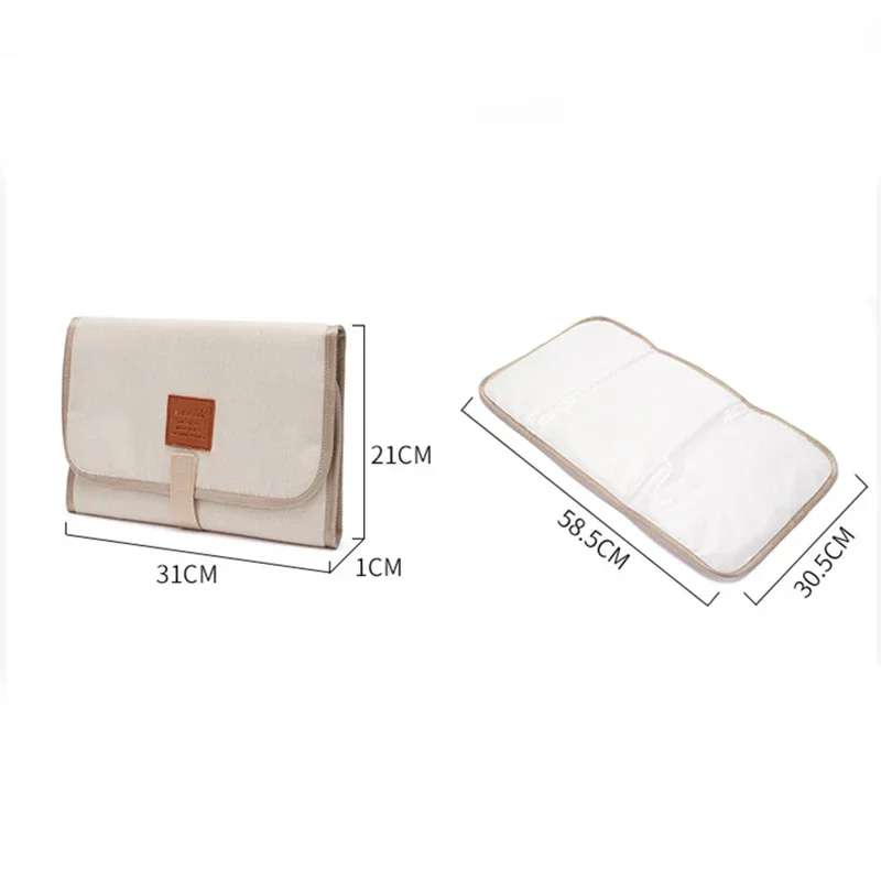 AliExpress Nappy Diaper Changing Mat Waterproof Floor Change Play Mat Baby Portable Foldable Washable Compact Travel, view 6