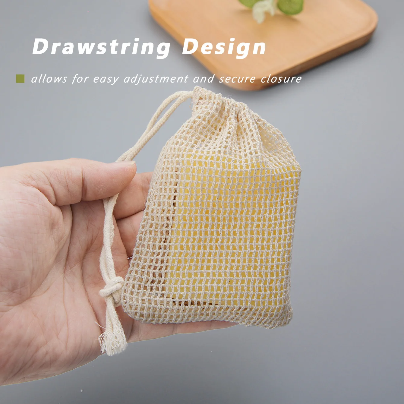 AliExpress Cotton Mesh Soap Saver Bags (3-Pack), view 2