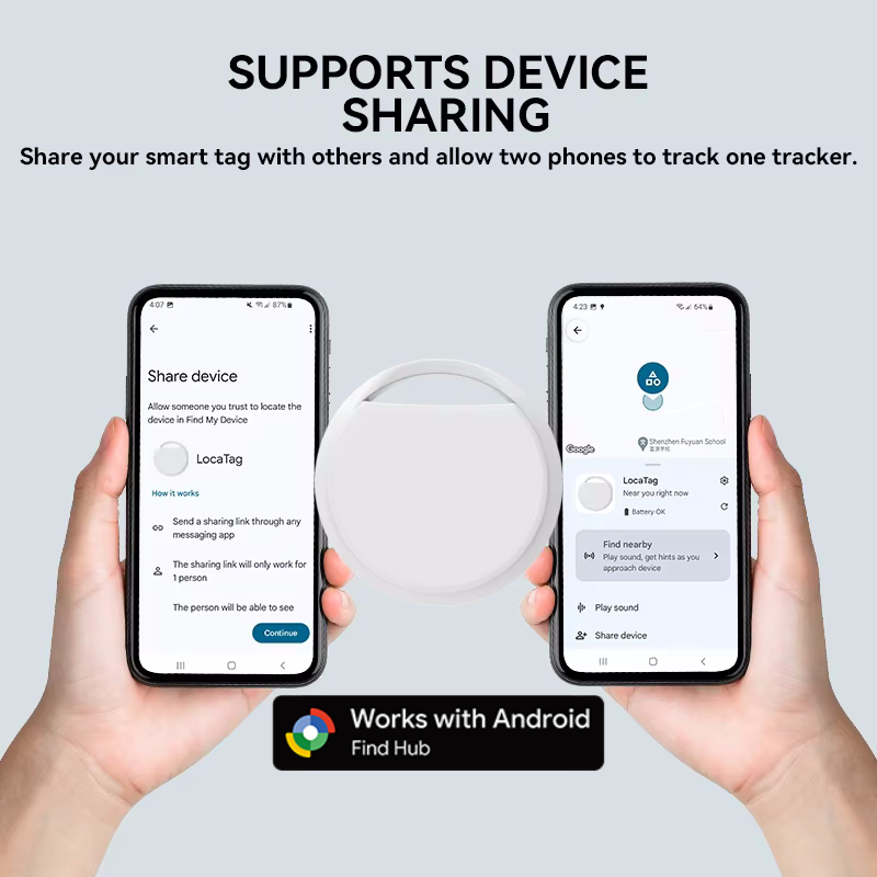AliExpress Navigation Tracker For Android Phones Work With Google Find Hub App Remote Locating Key Finder for Xiaomi Samsung Pixel GMS, view 2
