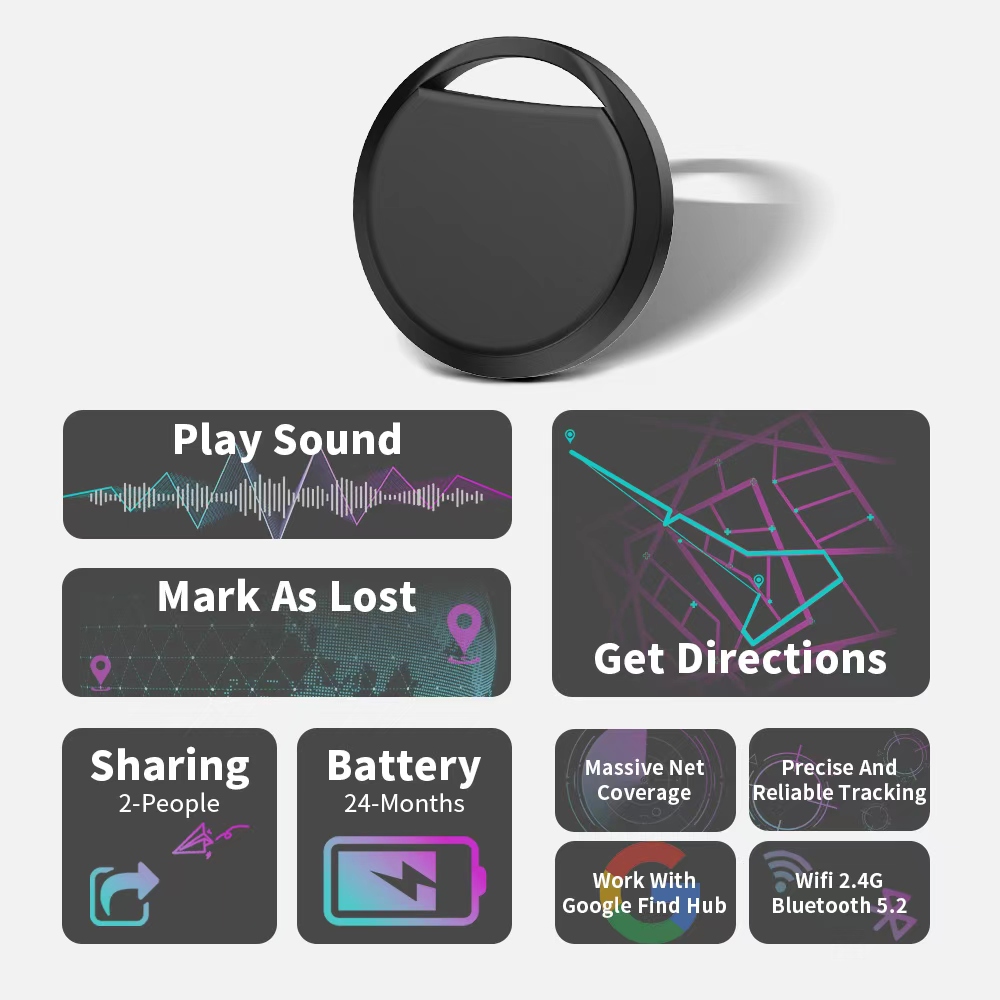 AliExpress Navigation Tracker For Android Phones Work With Google Find Hub App Remote Locating Key Finder for Xiaomi Samsung Pixel GMS, view 6