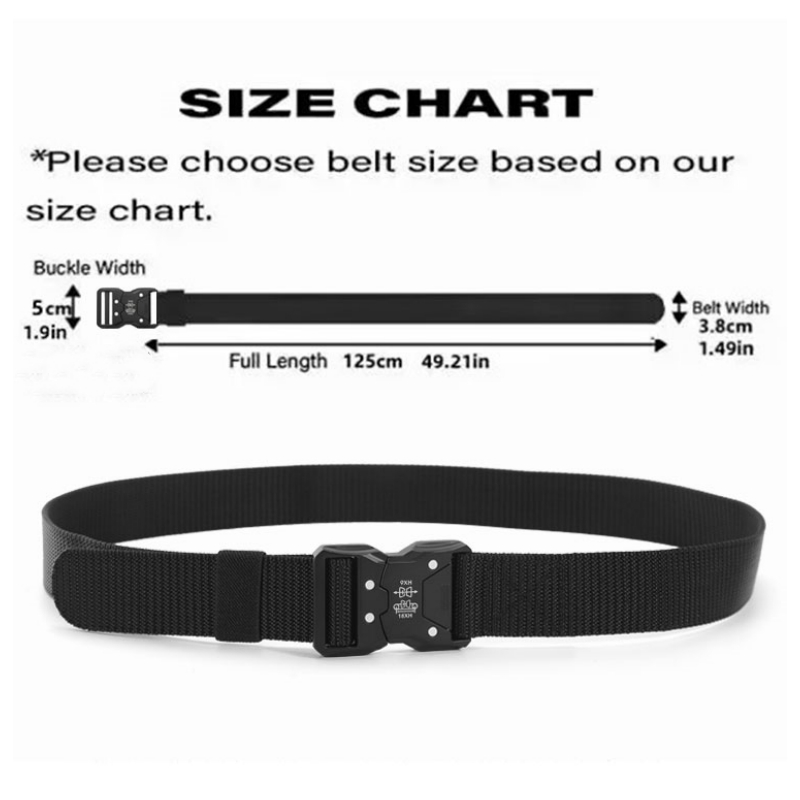 AliExpress New 1pcs Versatile Men's Tactical Belts - Durable, Adjustable Design - for Outdoor Hunting & Sports Enthusiasts Men Belt, view 4
