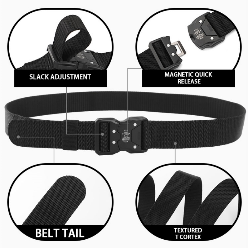 AliExpress New 1pcs Versatile Men's Tactical Belts - Durable, Adjustable Design - for Outdoor Hunting & Sports Enthusiasts Men Belt, view 6