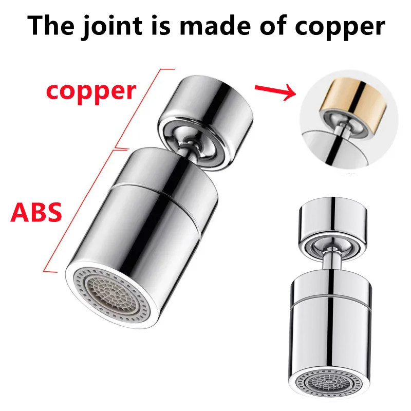 AliExpress 2-Mode Rotating Kitchen Faucet Aerator, view 6