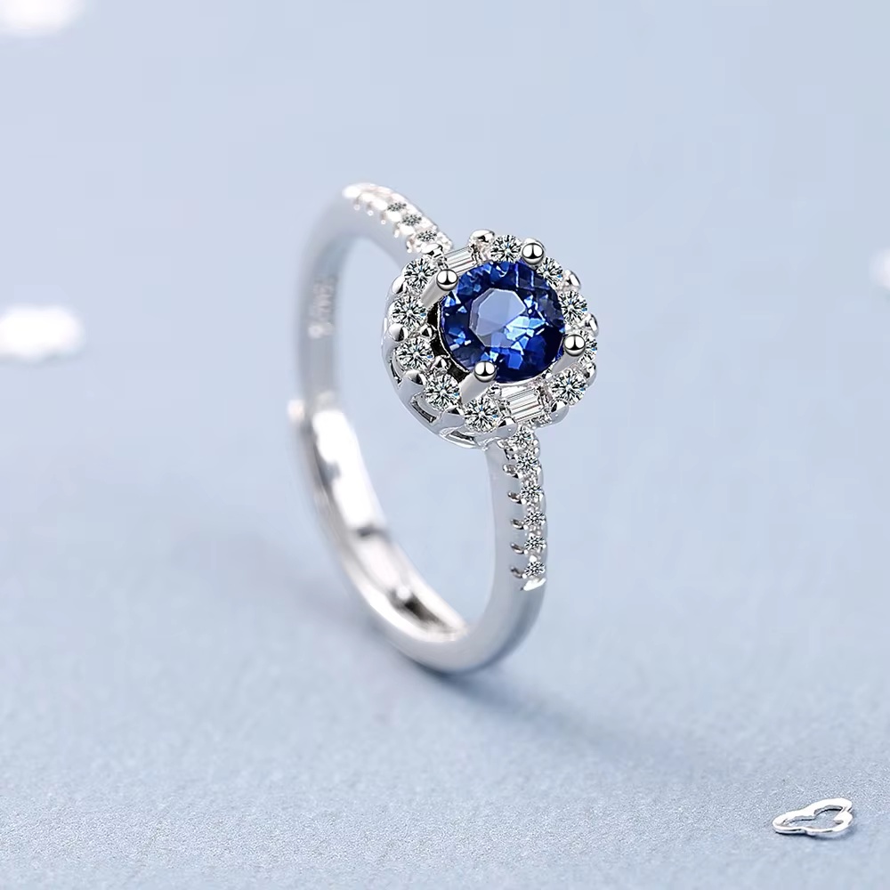 AliExpress 925 Silver 5A Zircon Luxury Ring for Women