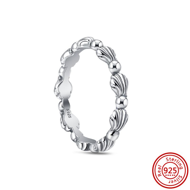 AliExpress 925 Silver Square Crown Heart Ring, view 2