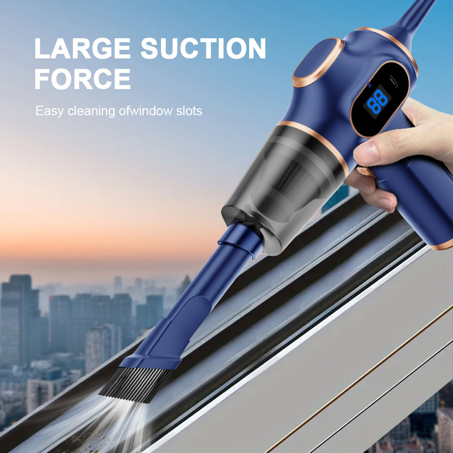 AliExpress NEW ABS Wireless Car Vacuum Cleaner Home Appliance Sofa Office High-Power Household Cleaning Machine Mini Vacuum Carpet Cleaner, view 5