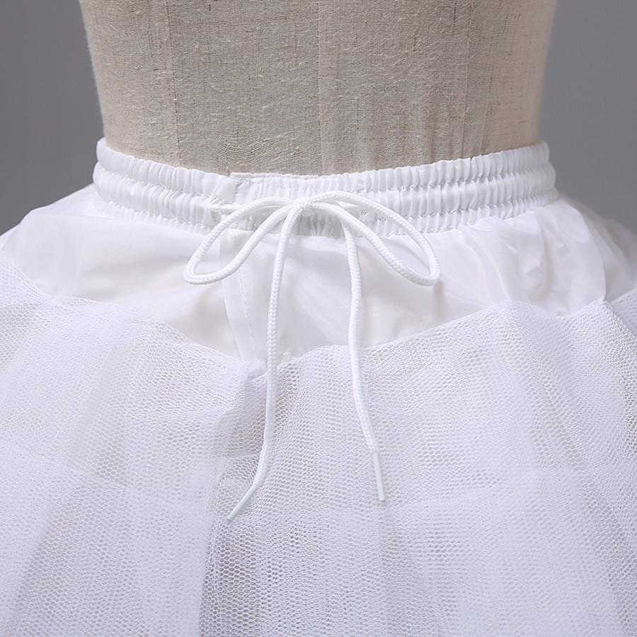 AliExpress New Arrival Black White Women Girls Petticoats 3 Layers Short Wedding Petticoats Underskirt 2026, view 4