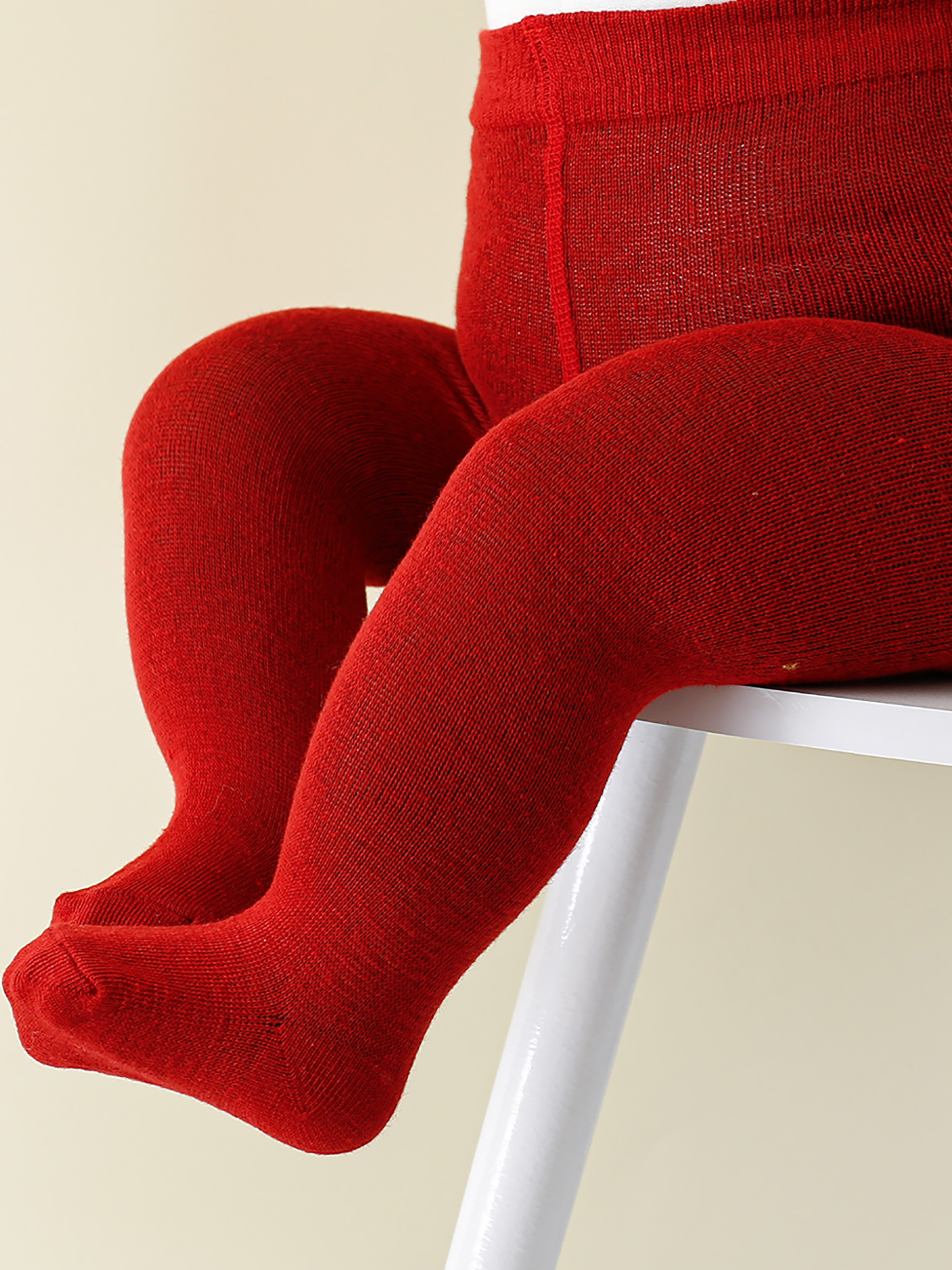 AliExpress New Baby Girls Pantyhose Newborn Elastic Waist Solid Color Stockings Slim Fit Socks Tights for Casual Daily, view 4